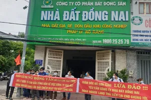 Bắt 3 lãnh đạo Công ty CP Bất động sản Nhà đất Đồng Nai 