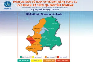 Đồng Nai có 6 huyện, thành phố đạt vùng xanh