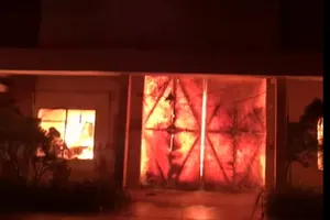 Đồng Nai: Cháy lớn tại kho của công ty may Đồng Tiến