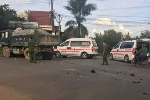 Bắt tài xế xe ben tông 3 người ở Đồng Nai tử vong 