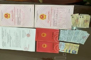 Bắt đôi nam nữ làm sổ đỏ giả bán đất khu vực sân bay Long Thành