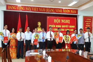 Đồng Nai điều động, bổ nhiệm 11 cán bộ Sở, ngành và địa phương