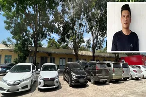 Bắt nghi can thuê rồi mang 10 chiếc ô tô đi cầm