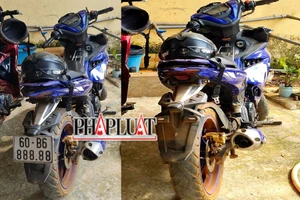 Xe trùng biển 'siêu đẹp' tại trụ sở công an xã là của 1 công an viên