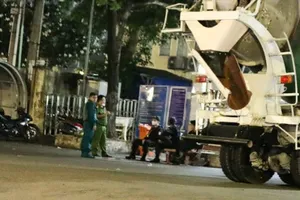 Nhiều cảnh sát có mặt ở Trung tâm đăng kiểm lớn nhất Đồng Nai 