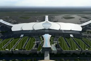 Hình hài ga sân bay Long Thành gần 35.000 tỉ đồng trước giờ khởi công