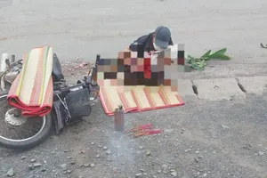 Vụ cha ôm thi thể con 6 tuổi bên đường: Tạm giữ tài xế xe chở rác gây tai nạn