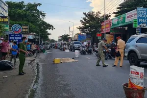 Nam công nhân tử nạn trên đường đi làm về