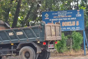 Đồng Nai yêu cầu thực hiện kết luận Thanh tra Chính phủ về cấp phép khai thác đá