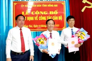  Ông Lưu Văn Dũng được bổ nhiệm làm Phó Giám đốc Sở Y tế tỉnh Đồng Nai