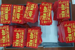 Triệt phá nhóm tín dụng đen vùng giáp ranh Đồng Nai và Bà Rịa- Vũng Tàu 