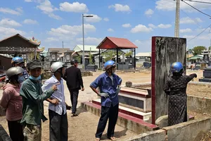 Lập Tổ xác minh việc tố 'bán' huyệt mộ trong nghĩa địa ở Đồng Nai