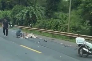 Va chạm xe ô tô khách trên quốc lộ 20, nam thanh niên tử vong tại chỗ