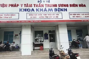 Viện Pháp y tâm thần Trung ương Biên Hoà không còn cán bộ làm việc