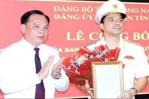Đại tá Nguyễn Hồng Phong giữ chức Bí thư Đảng ủy Công an tỉnh Đồng Nai