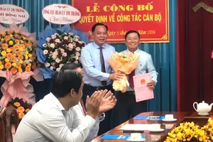 UBND tỉnh Đồng Nai công bố quyết định về công tác cán bộ