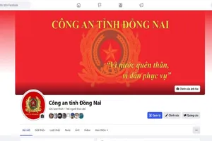 Công an tỉnh Đồng Nai lập trang Facebook tiếp nhận thông tin của dân