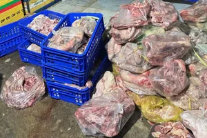 Đồng Nai: Gom heo chết về mổ rồi mang bán các cơ sở làm giò, chả, xúc xích