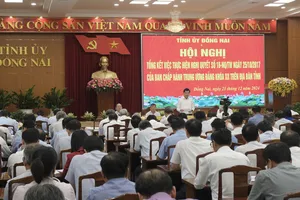 Đồng Nai: Thông qua phương án sắp xếp, tinh gọn tổ chức bộ máy 