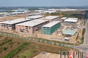 Bị xử phạt vì xây nhà máy không phép trong khu công nghiệp ở Đồng Nai