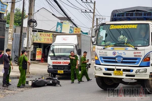 Thông tin mới vụ xe tải cán qua người đi xe máy 2 lần trên Quốc lộ 51 ở Đồng Nai