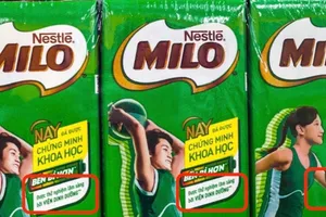 Vụ bao bì sữa Milo có tên Viện Dinh dưỡng: Chuyển hồ sơ sang Công an điều tra