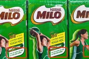 Sữa Milo có tên Viện Dinh dưỡng: Sở Y tế Đồng Nai thông tin kết quả kiểm nghiệm