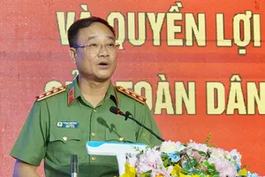 Thượng tướng Phạm Thế Tùng dự Ngày hội Toàn dân bảo vệ ANTQ ở Đồng Nai