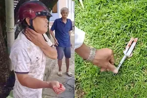 Đồng Nai: Kẻ cướp dùng dao đâm loạn xạ, tấn công người truy bắt