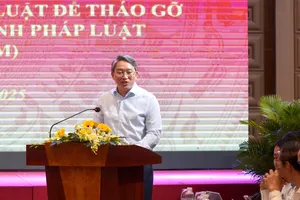 Đề xuất giải pháp tháo gỡ khó khăn, vướng mắc do quy định pháp luật