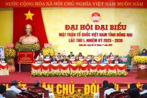 346 đại biểu dự Đại hội đại biểu MTTQ Việt Nam tỉnh Đồng Nai lần thứ I