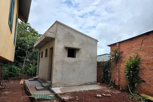 Đắk Lắk: 1 xã xây 8 nhà vệ sinh công cộng hết 1,6 tỉ đồng