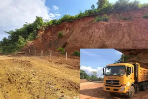 1 huyện ở Đắk Lắk cho phép doanh nghiệp khai thác đất trái quy định