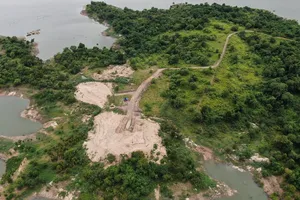 Khai thác cát lấn chiếm khu bảo tồn thiên nhiên Ea Sô
