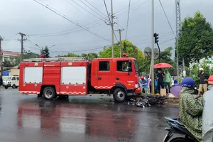 Thiếu nữ bị xe cứu hỏa tông tử vong tại chỗ