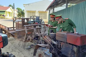 2 thanh niên trộm 3 xe công nông độ chế