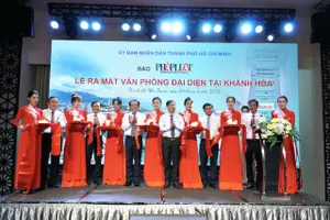 Lễ ra mắt chính thức Văn phòng Đại diện báo Pháp Luật TP.HCM tại Khánh Hòa