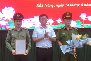 Hoàn thành cấp CCCD Công an Đắk Nông được khen thưởng