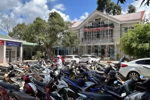 Vụ tấn công trụ sở xã ở Đắk Lắk: Nơi tiếp dân của Công an xã đã sửa chữa xong