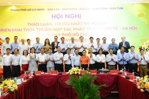 TP.HCM sẽ hỗ trợ các tỉnh Tây Nguyên phát triển toàn diện