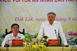 Chánh án Tối cao Nguyễn Hòa Bình: Làm sao để mỗi bản án là công lý cho dân tin