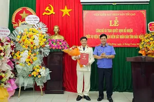 Bổ nhiệm Viện trưởng VKSND tỉnh Đắk Nông