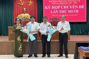 HĐND miễn nhiệm và bầu bổ sung nhiều chức danh thuộc UBND tỉnh Đắk Lắk