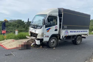 Học viên lái xe tải tông chết người 