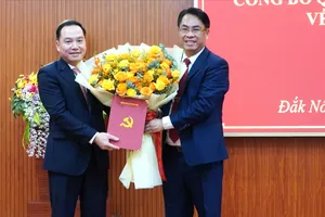 Ban Bí thư điều động ông Hồ Xuân Trường làm Phó Bí thư Tỉnh ủy Đắk Nông 