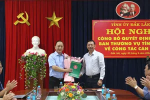 Phó trưởng Ban Dân tộc làm Phó trưởng Ban Nội chính Tỉnh ủy Đắk Lắk