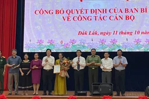 Bà Huỳnh Thị Chiến Hòa làm phó Bí thư Tỉnh ủy Đắk Lắk