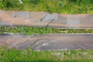 Đắk Nông: Tìm cách khắc phục đường 81 tỉ sụt lún trước khi nghiệm thu