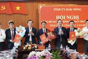 Bí thư Thành ủy Gia Nghĩa được bổ nhiệm làm Trưởng Ban Tổ chức Tỉnh ủy Đắk Nông
