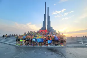 Chạy bộ hơn 200 km từ Đắk Lắk đến Phú Yên hưởng ứng chủ trương sáp nhập tỉnh